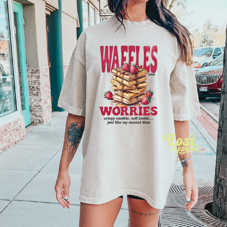 Waffles and worries (Adult) (Copy)