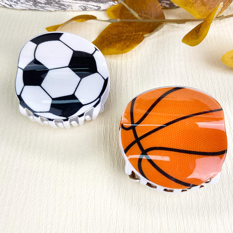 Soccer Claw Clip