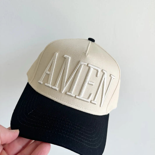 Amen Embroidered  Hat