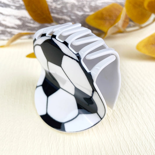 Soccer Claw Clip