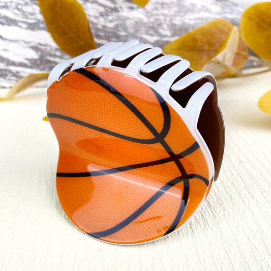 Basketball Claw Clip