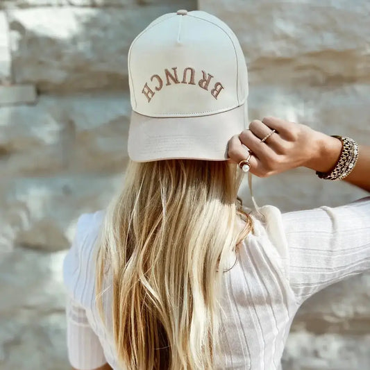 Brunch Embroidered Hat