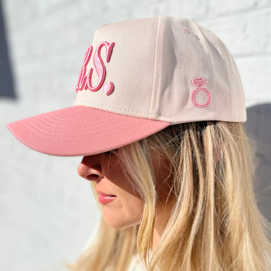 Mrs Embroidered Hat
