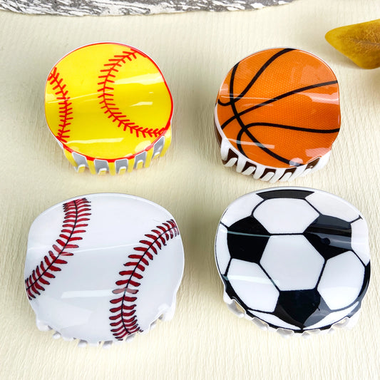 Baseball Claw Clip