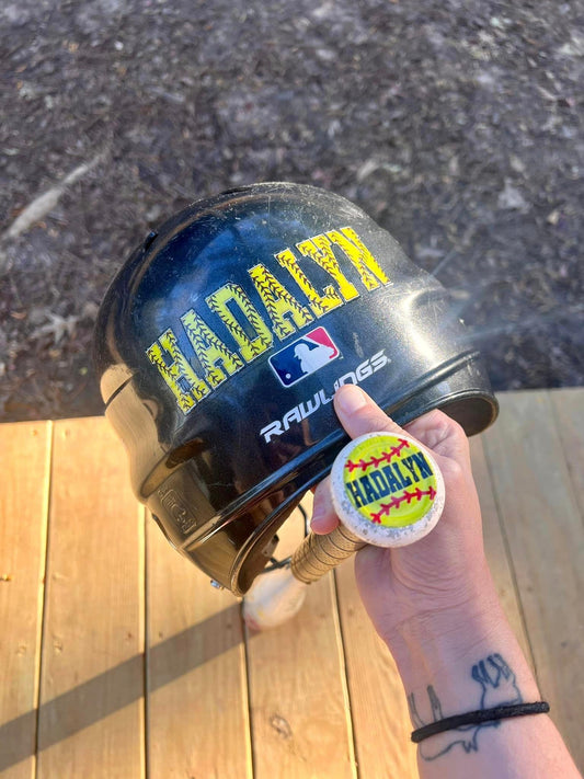 Helmet name 🥎⚾️