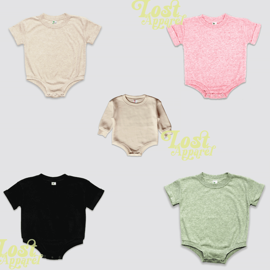 Alittle bit lucky (infant rompers)