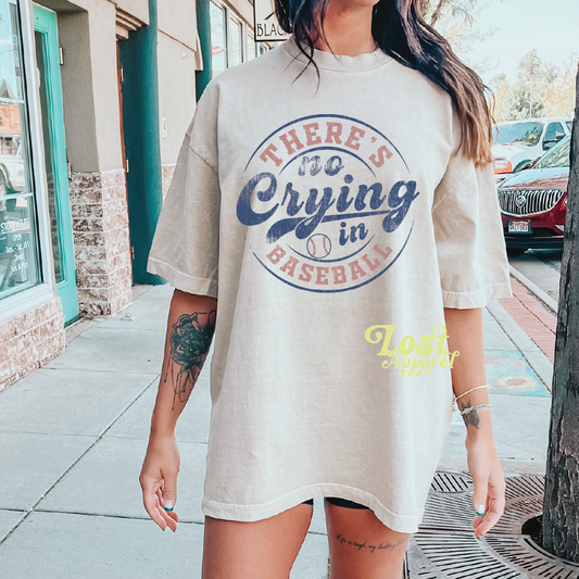 There's no crying in baseball (Adult)