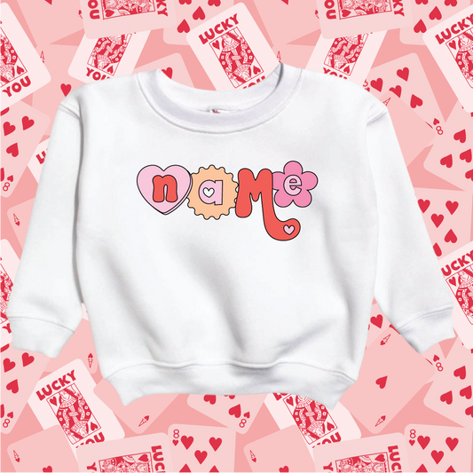 Custom Valentines Name Tee
