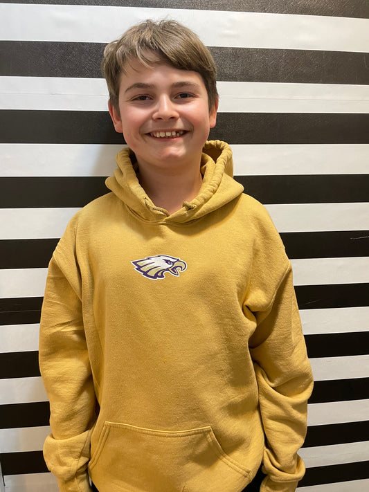 Minimal Eagle Hoodie